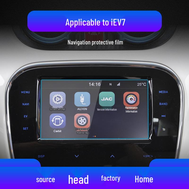 JAC Refine S4 & iEV7S Ochranná fólie na displej: Pasuje na 25 modelů, obsahuje ES ochrannou fólii pro 6E/6S