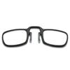 Nasenklemme Lesebrille Herren Tr90 Focus Plus Tragbare Schaumstoff-Nasenbrille Transparente Brille Faltbrille im Etui