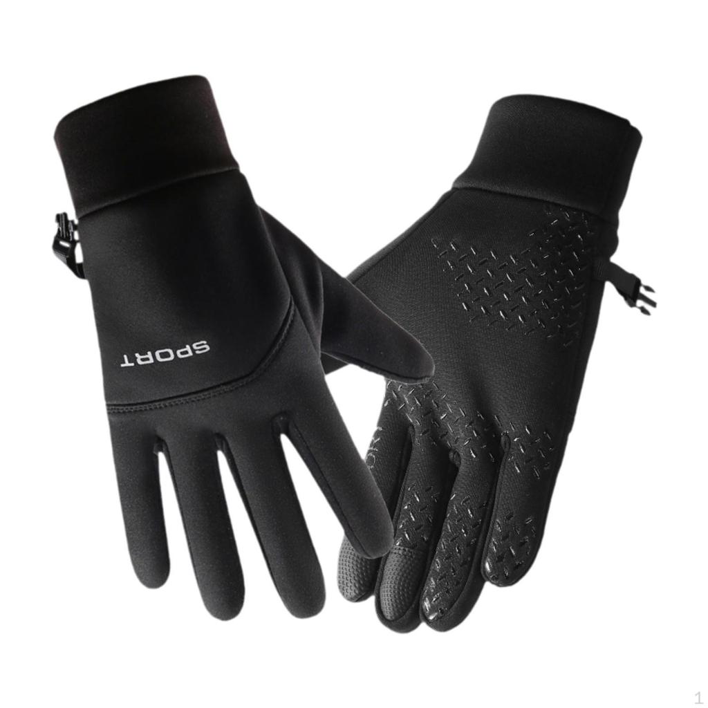 Autumn Winter Gloves Biking for Running Skating Hiking Camping Fishing