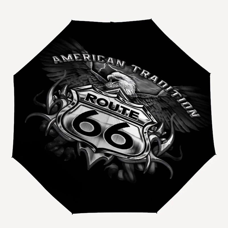 

1pc AMERICAN TRADITION Automatic Open/Close Umbrella with 8-Rib Windproof Canopy10179