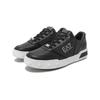 Emporio Armani EA7 Round Toe Thick Sole Logo Lace-Up Low-Top Sneakers Unisex Sneakers Black X8X121XK295S342