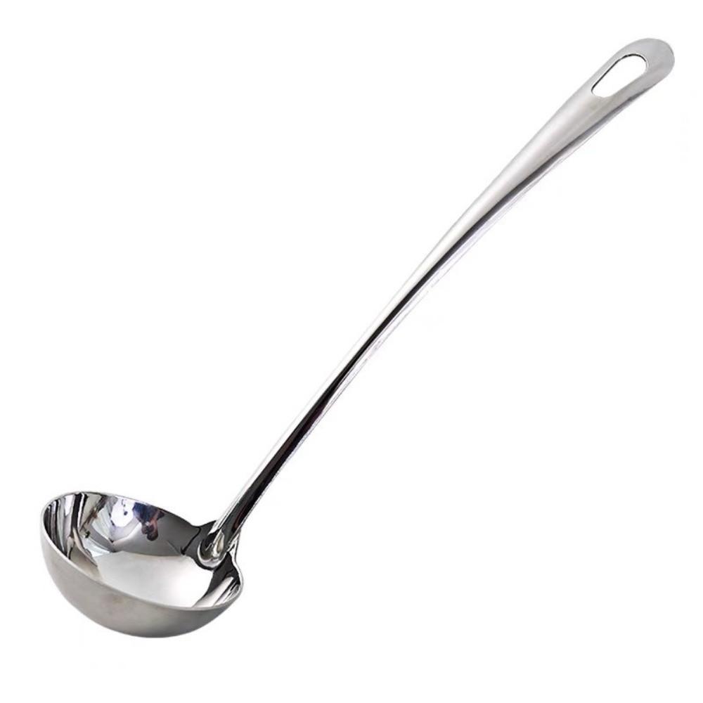 Stainless Steel Stainless Steel Ladle Deepened Kitchen Cooking Utensil Soup Colander  Catering