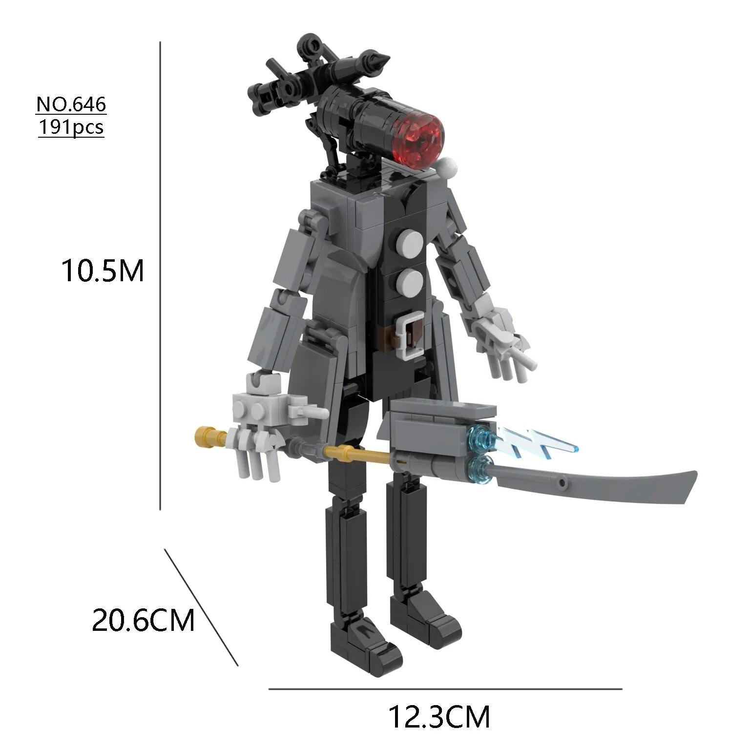

Skibidi Туалетный блок Игрушка Титаны Спикер Оператор Оператор Титаны буровой человек Кирпич ЧасыЧеловек Фигура Спикер Человек Босс Набор Скибидидоп