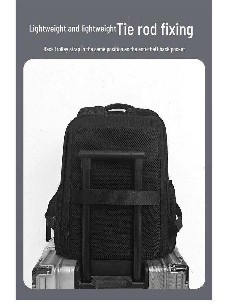 Men's Oxford Cloth Large Business Commute Backpack - Spacious Laptop Bag