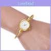 Montre pour femme avec bracelet en fil d'acier allié et mouvement à quartz pour étudiants décontractés