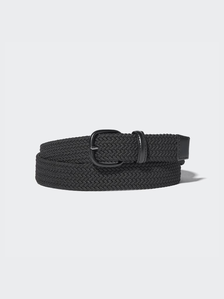 Uniqlo Japan Leather Combination Mesh Belt