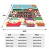 Soft Blankets Camping SOUTHPARK ALL CHARACTERS Throw Blanket Flannel Bedspread For Living Room Street Trend Sofa Bed Cover
