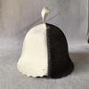Breathable Design Felt Sauna Cap Pilot Sauna Hat Ear Protection