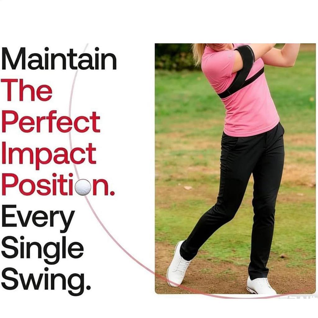 NEW 1PC Golf Swing Trainer Adjustable Nylon Elastic Accessories Golf Arm Band Training Aid For Beginners Golfers Indoor