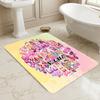Custom Name Princess Unicorn Living Room Non-Slip Area Rug Soft Carpet for Bedroom Kids Playroom Sofa Office Home Decor Doormat