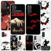 Gotische Vampir Scharlachrote Kunst Handyhülle Für Xiaomi Redmi Note 15 14 13 12S 12 11 Pro Plus 14S 11S 11E 10 10S 11T 5G Personalisierte C