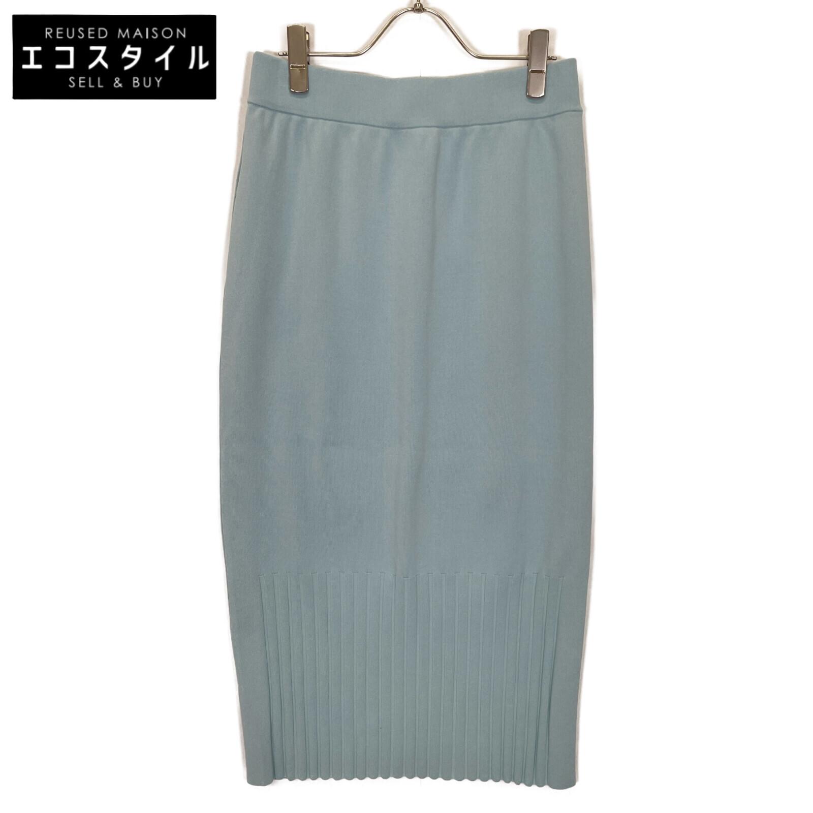 

ADORE 2011 Blue Dry Stretch Knit Tight Skirt skirt 38 blueUsed