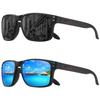 Retro Sunglasses For Men Women Uv400 Protection Fashion Men'S Sunglasses Trendy Rectangular Frame For Traveling Driving Fishing