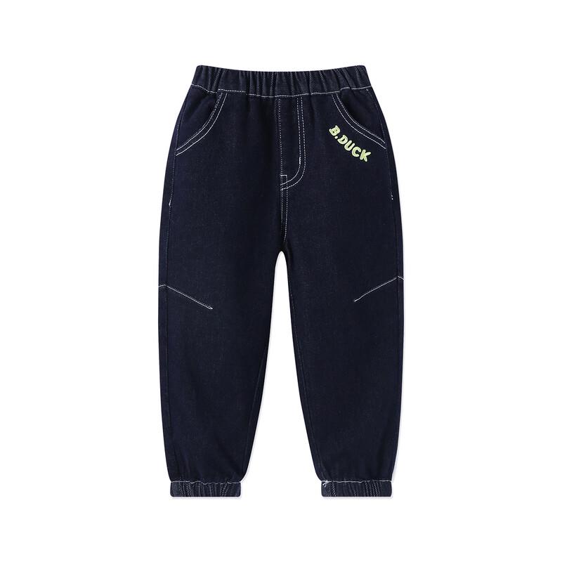 B.Duck Boys' Fleece-Lined Denim Jeans