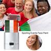 3 Colors Patriotic Face Paint Athletes Sports Fans Adults Kids Face Painting Cream Sports Events Halloween Cosplay Party Face Body Art Makeup Supplies