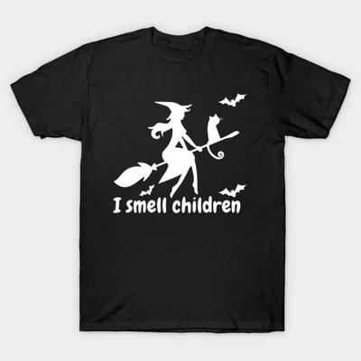 Asian Size Cotton Unisex Tshirt Print T-shirt I Smell Children T-shirt No-Cut Print Regular Fit