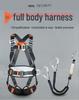 Five-Point Full Body Fall Protection Safety Harness for Electricians