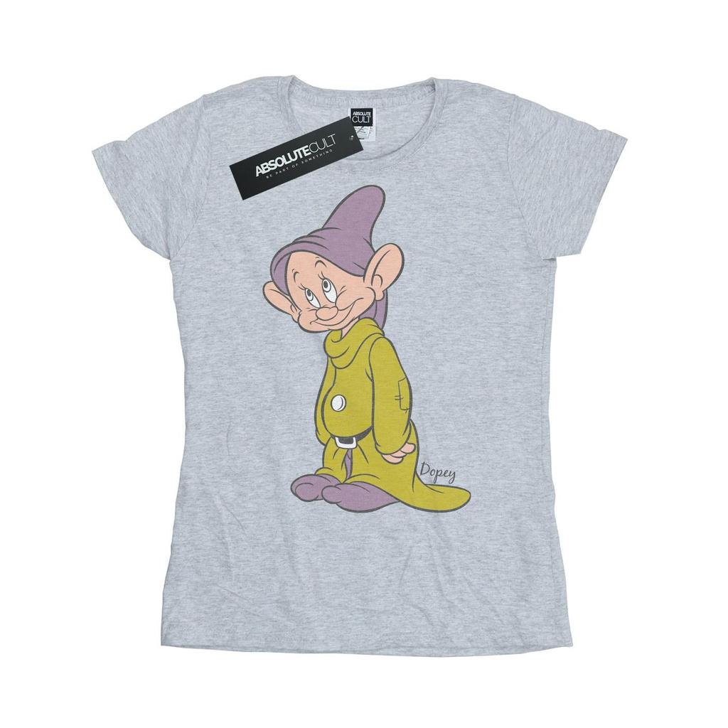 Disney Womens/Ladies Classic Dopey Cotton T-Shirt