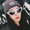 Vintage Triangle Cat's Eye Sunglasses Women's Brand Designer Fashion Sun Glasses Lady Outdoor Hip-hop Eyewear UV400