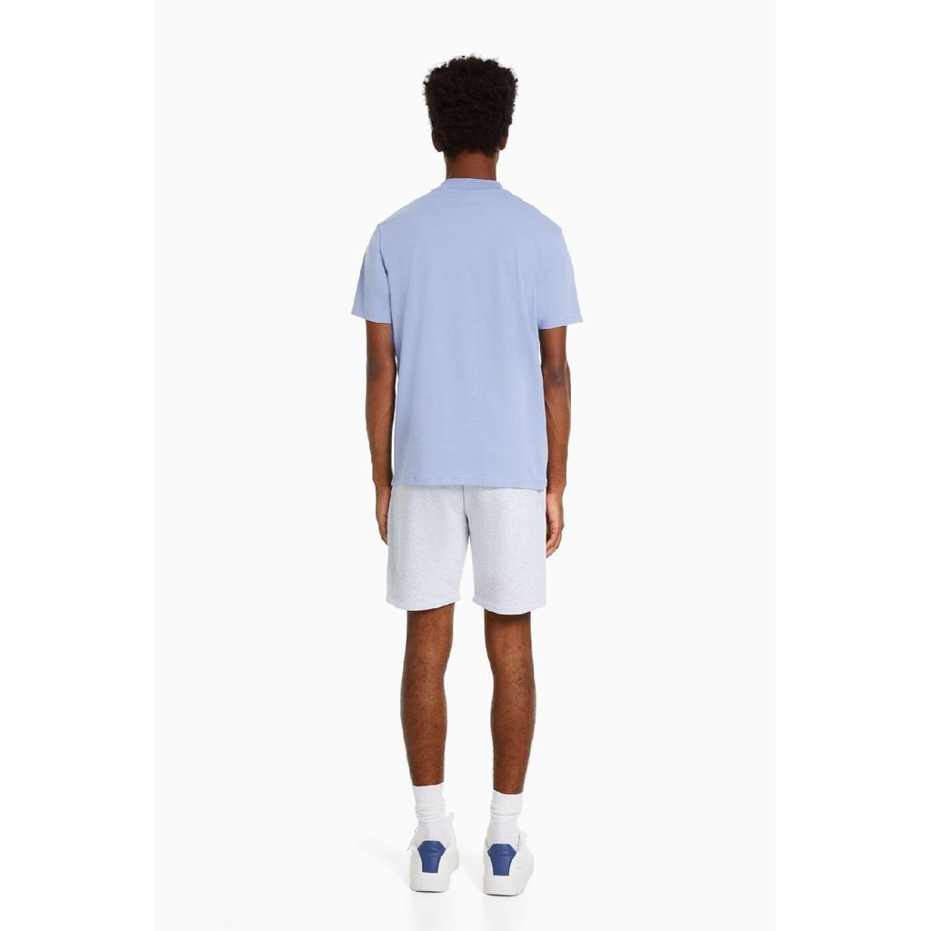 Basic Cotton Bermuda Shorts