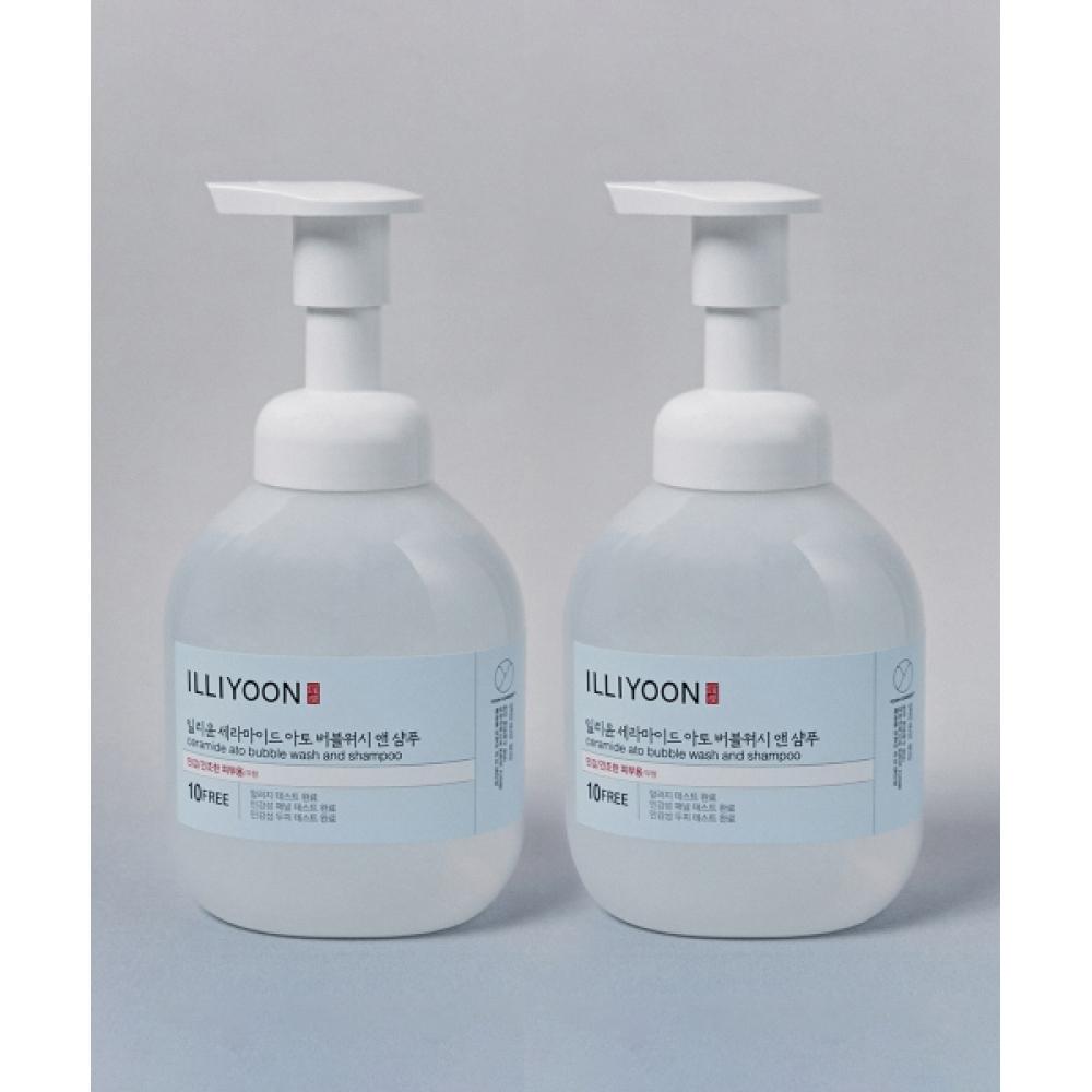 Illiyoon Ceramide Ato Bubble Wash And Shampoo 400ml 2pack none