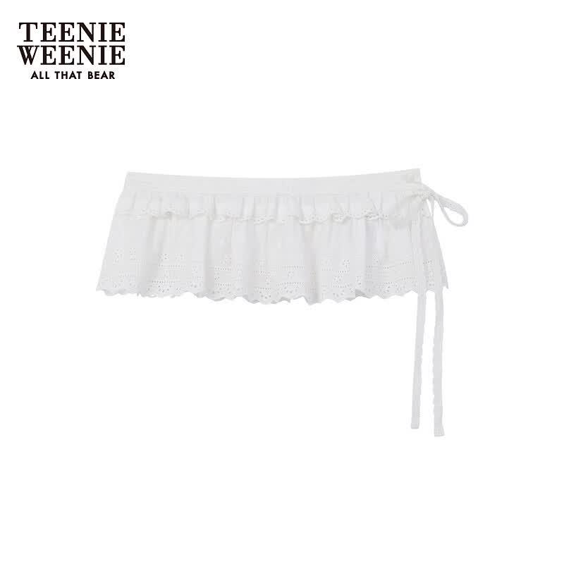 Мини-юбка А-силуэта Teenie Weenie Bear L