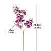 21 Heads Artificial Phalaenopsis Branches Real Touch Fake Mini Flowers  Dining Table