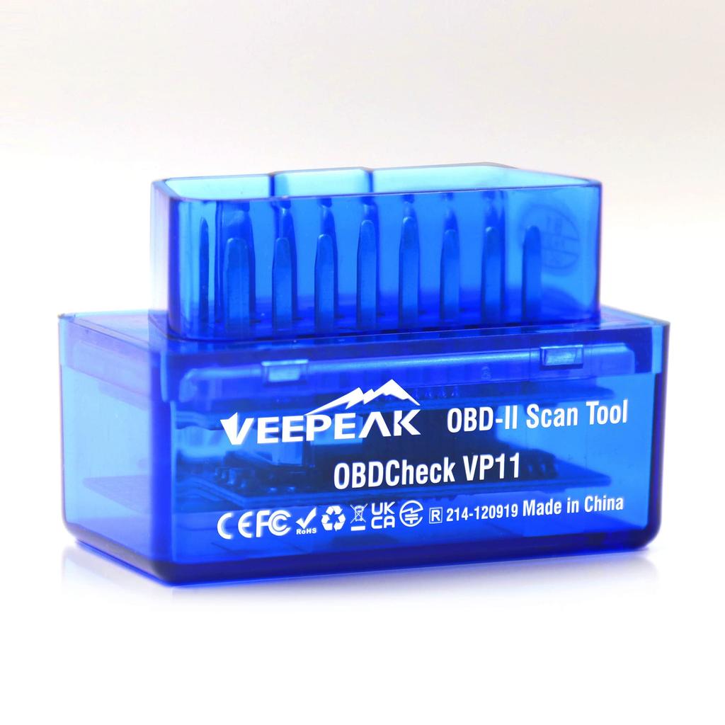 Veepeak OBDCheck VP11 - Bluetooth OBD2 Diagnostic Tester, Meter, Multimeter, Android