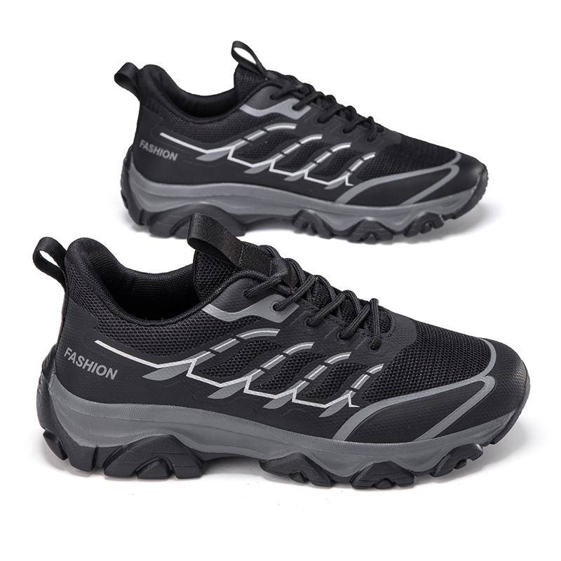 Men Lightweight Hiking Shoes Breathable Mountain Trekking Sneakers Outdoor Sports Shoes for Summer