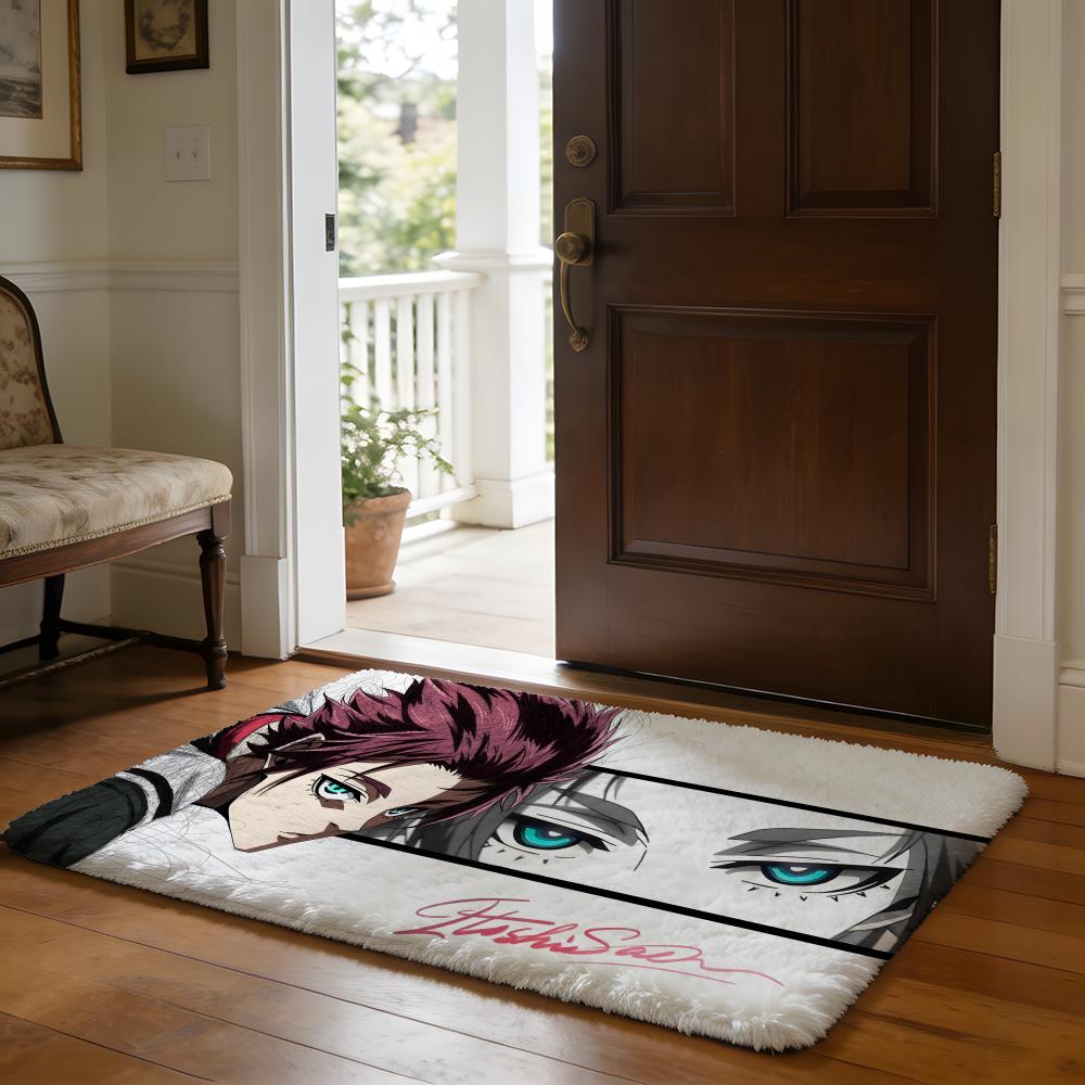 Heißer Anime BBLue LLock Fußmatte Weiche Flanell-Absorbierende Matte Rutschfester Teppich Haus Schlafzimmer Badezimmer