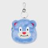 BEAR POOPOO POUCH KEYRING Blue
