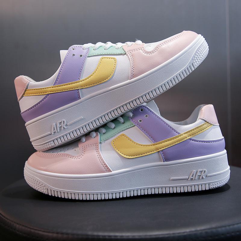 Scarpe casual in pelle di moda Sneakers basse da donna Scarpe sportive  piatte traspiranti acquista in modo economico — spedizione gratuita,  recensioni reali con foto — Joom