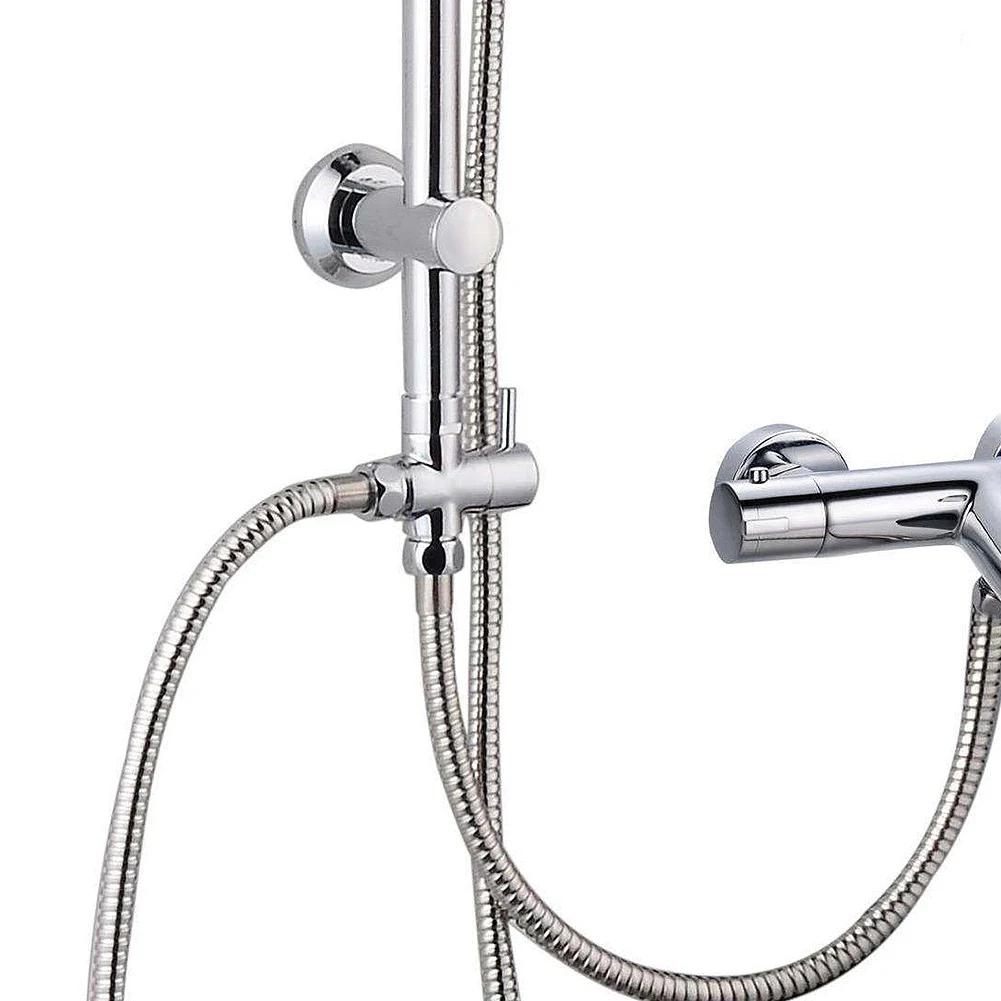 1PC 3 Way Shower Head Diverter Valve G1/2 Three Function Switch Adapter Connector Head Faucet Hotel Home Bathroom Accessories