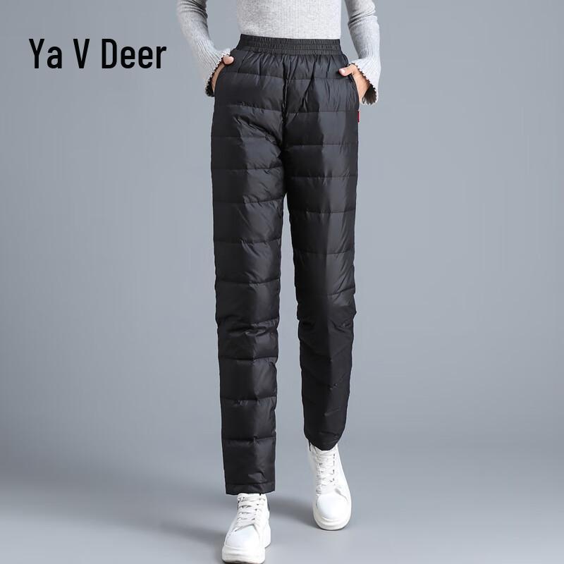 Yalu Women s Slimming High-Waist Down Pants 3XL