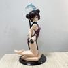 20CM Kneeling Blue Archive Ryuge Kisaki Hermit Girl Figure Hard PVC Anime Action Toy Adults Collection Model Doll Gift