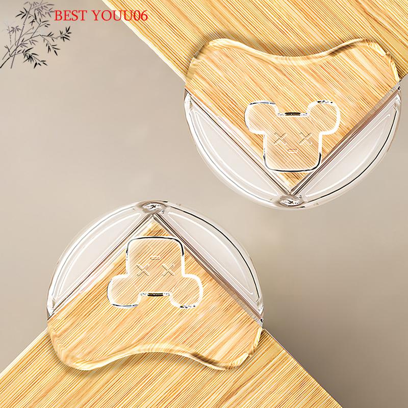 Hot 2pcs Baby Safety Table Corner Protector Transparent Anti-Collision Angle Protection Cover Edge Corner Guard Child Security