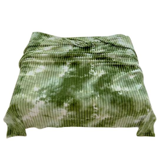 Furry Throw Blanket Fluffy Thick Bubble Blanket Cozy Warm Striped Plush Blanket for Couch Sofa Bedroom Living Room Winter Use