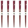 Happy Set of Dishwasher Made In PID7489 J-kitchens Chopsticks, 5, Material Wood, Safe, Japan,