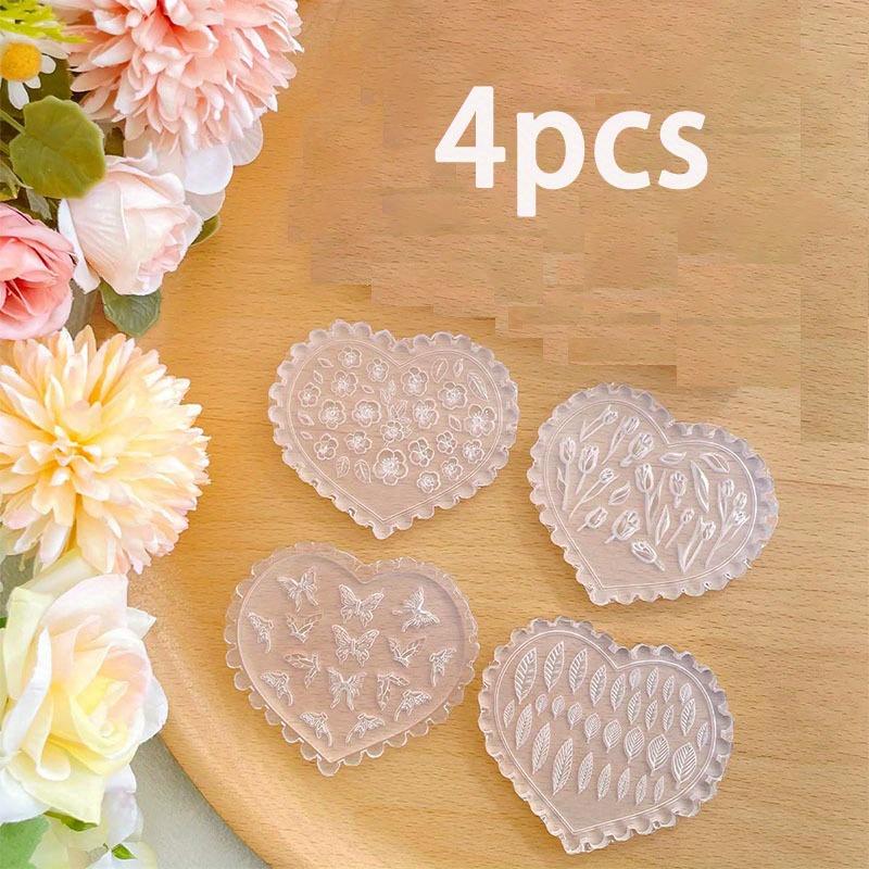 

4шт. Весенние формы из полимерной глины, полимерная глина, силиконовые формы для мини-сережек из полимера и цветов для ювелирных изделий