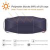 4.2x2.1m Car Summer Sunshade Umbrella Fully Automatic Folding Roof Summer Sunscreen Shed Remote Control Portable Canopy Cover