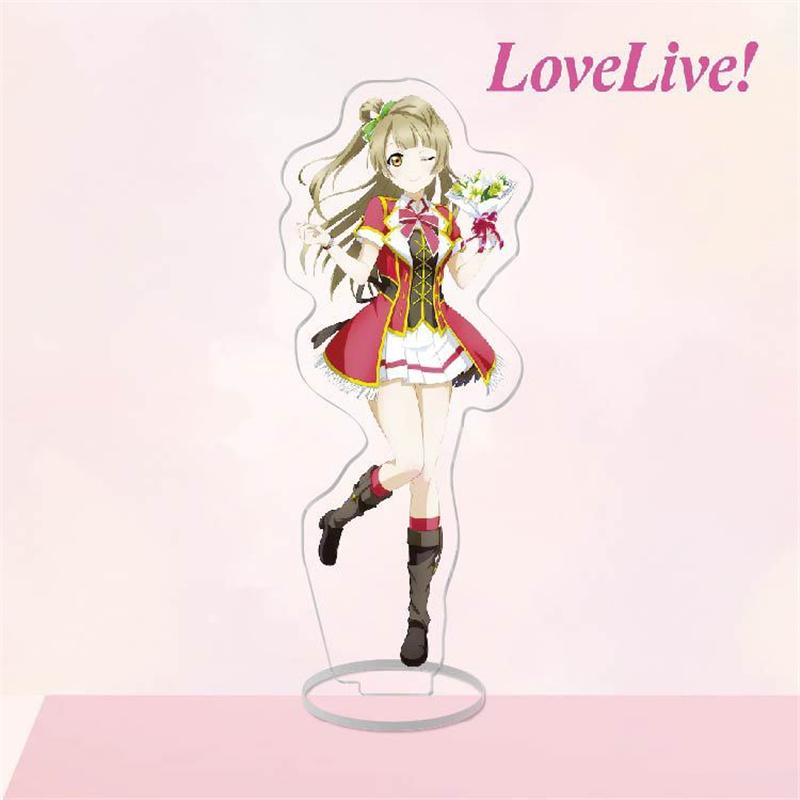 Modellino Stand Gruppo Anime Moda Love Live Portachiavi Kotori Minami Nico Yazawa Sonoda Umi Figure Supporto Standee Scrivania