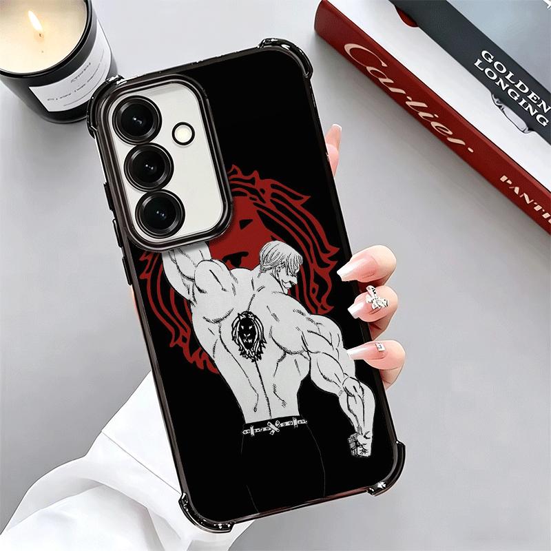 Seven D-Deadlys Sins Escanor Soft Phone Case For Samsung A17 A27 A07 A37 A57 A16 A56 A15 A55 A14 A54 A13 A53 A26 A36 A25 A35 A24