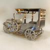 Retro Classic Car Model Simulation Stainless Steel Old Car Metal Car Model Nostalgic Alloy Ornament All Metal