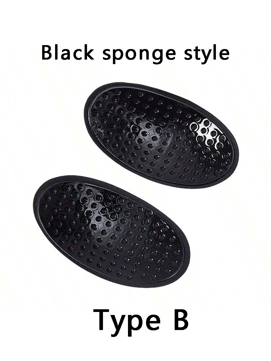 

1 Pair Silicone Clear Shoulder Pad - Invisible Traceless Shoulder Pad Insert for Removable, Unisex, Suit, Occupational Clothing,