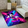 1pc Mickey Pattern Area Rug Soft Flannel Floor Mat for Living Room,Office,Bedroom and Carpet
