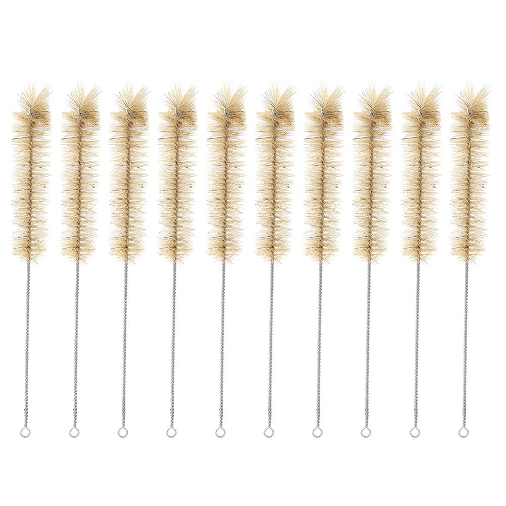 

10 шт. Щетки для чистки стеклянных пробирок, щетинные инструменты для чистки бутылок Medium