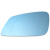 BMW 5 F07 Gran Turismo 2012- Heated Wing Mirror Insert, Blue, Left