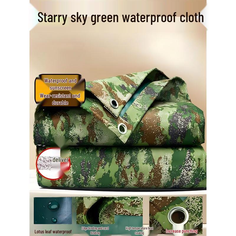 Outdoor Camouflage Waterproof Ground Tarp