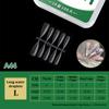 100Pcs/Box Matte Fake Nails No Polishing Press On False Nails Medium Short Design High Matt Soft Gel Nail Tips For Extension