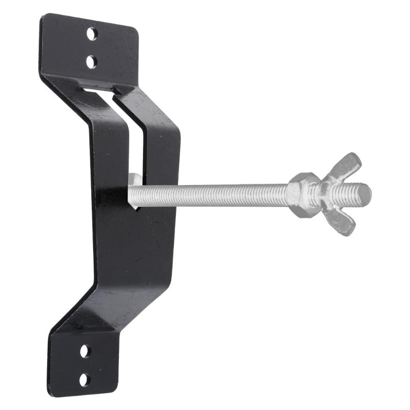 Utility Trailer Spare Tire Wall Mount Enclosed Trailer Wheel Brackets Stable Tire Storage Solution Spare Wheel Carrying